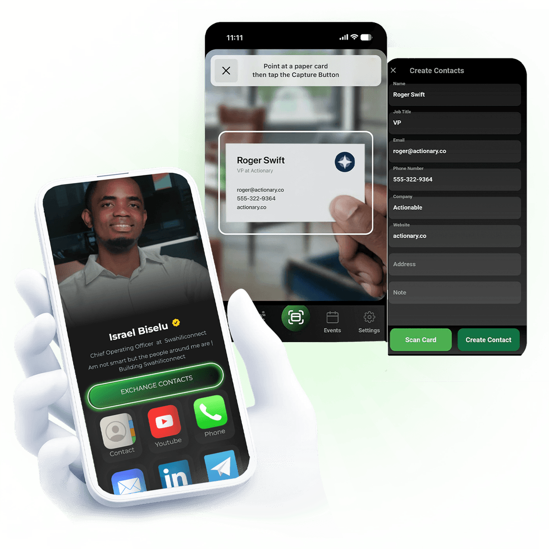 Capture leads anywhere